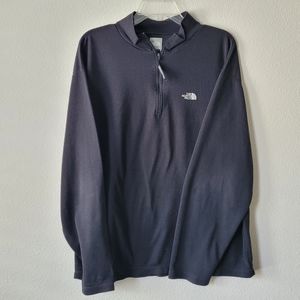 The North Face Black Baselayer Long Sleeve Shirt Quarter Zip